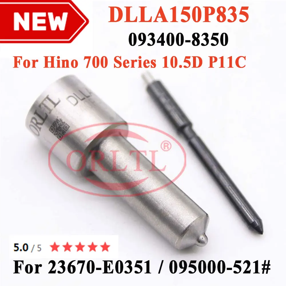 

Форсунка топливного инжектора DLLA150P835, форсунка DLLA 150 P 835 для 093400 8350 095000 5210 23670 E0351, форсунка 095000-5210 095000-5212