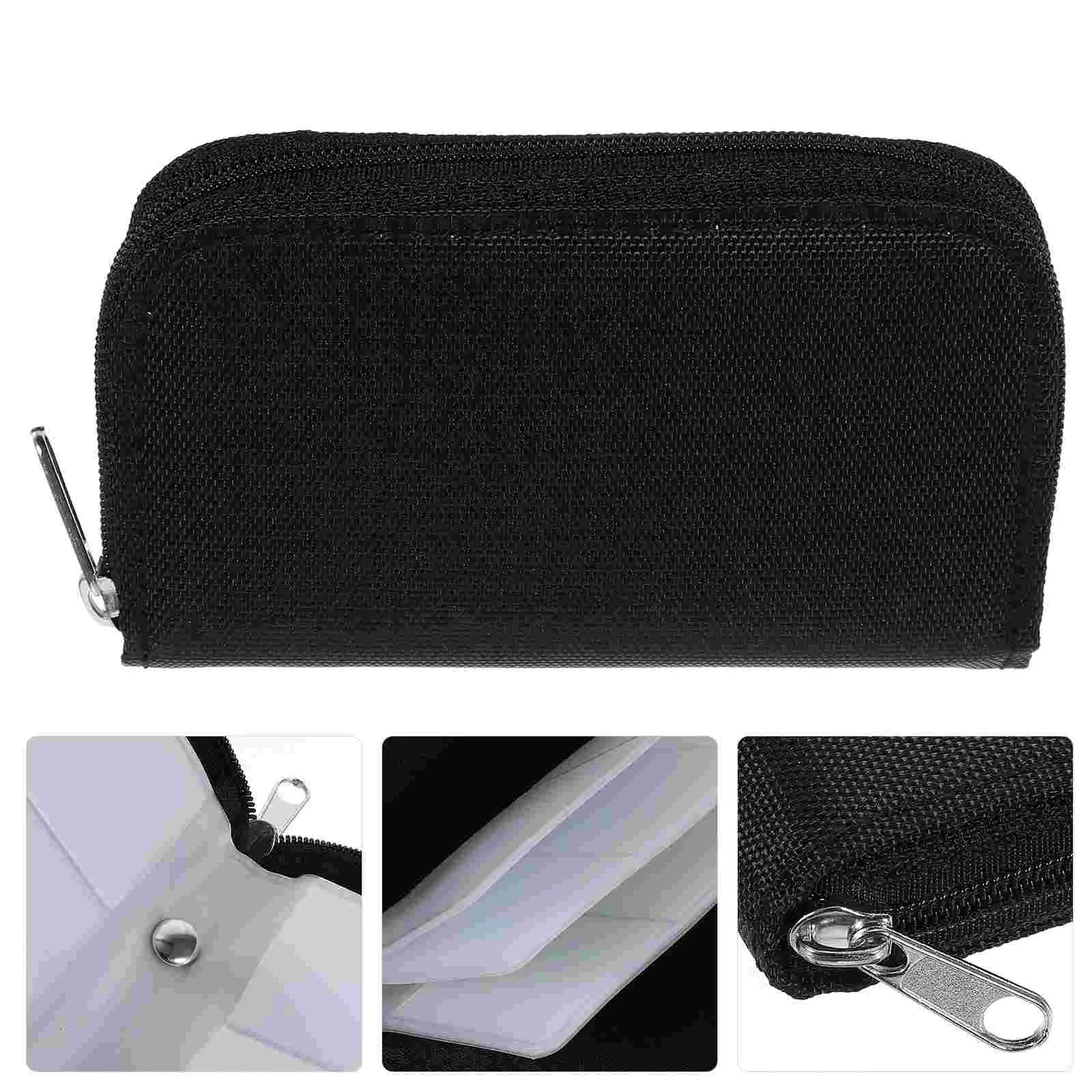 

Memory Card Carrying Case Storage Book Organizer Pouch Sd Holder Multifunction Bag Portable
