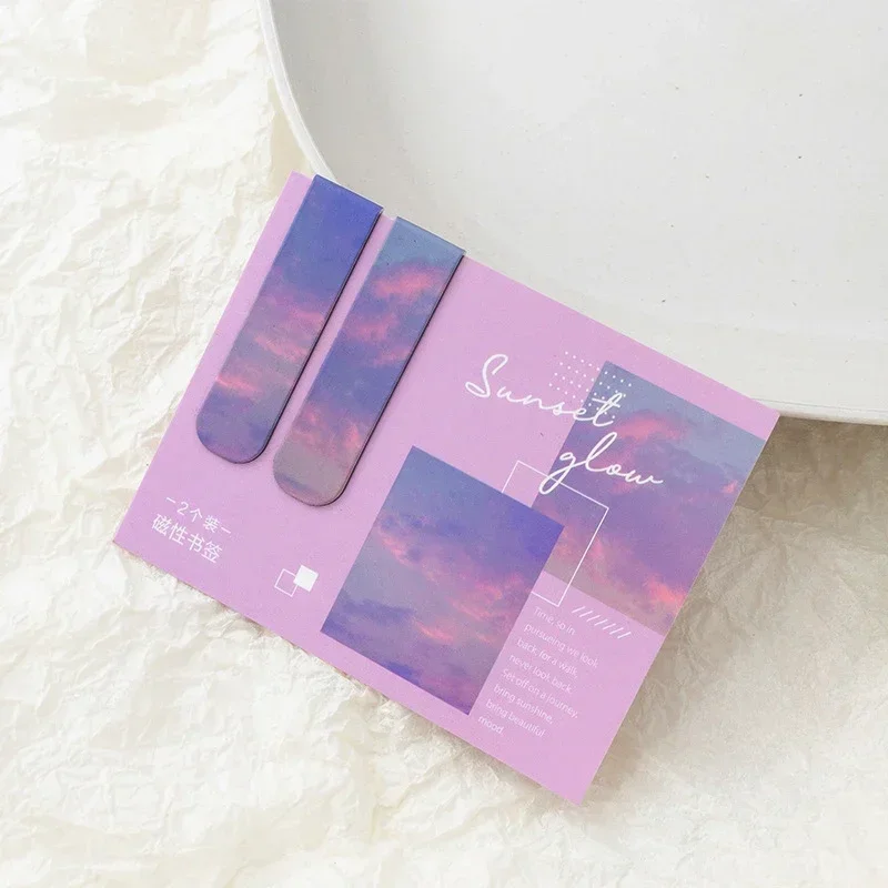 %E3%80%90HOT%E3%80%91%202Pcs/Set%20Creative%20Fantasy%20Clouds%20Magnetic%20Bookmarks%20Kawaii%20Book%20Page%20Holder%20Reading%20Items%20Korean%20Stationery%20Office%20Book%20Readers%20-%20Image%204