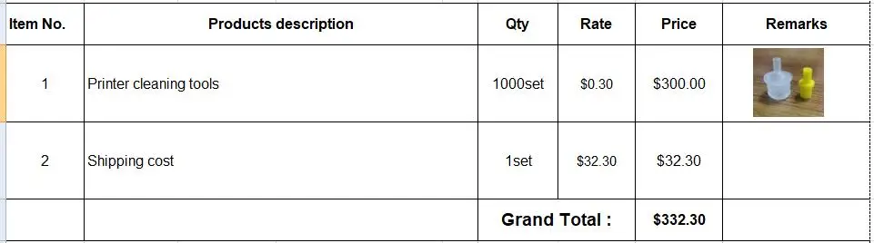 

Чистящие tolls для принтера