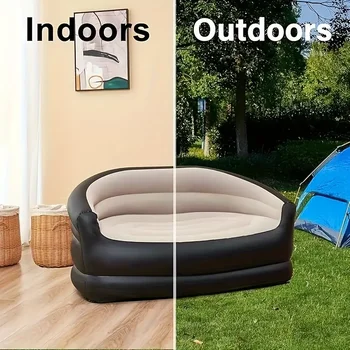 Inflatable Double Camping Sofa 1