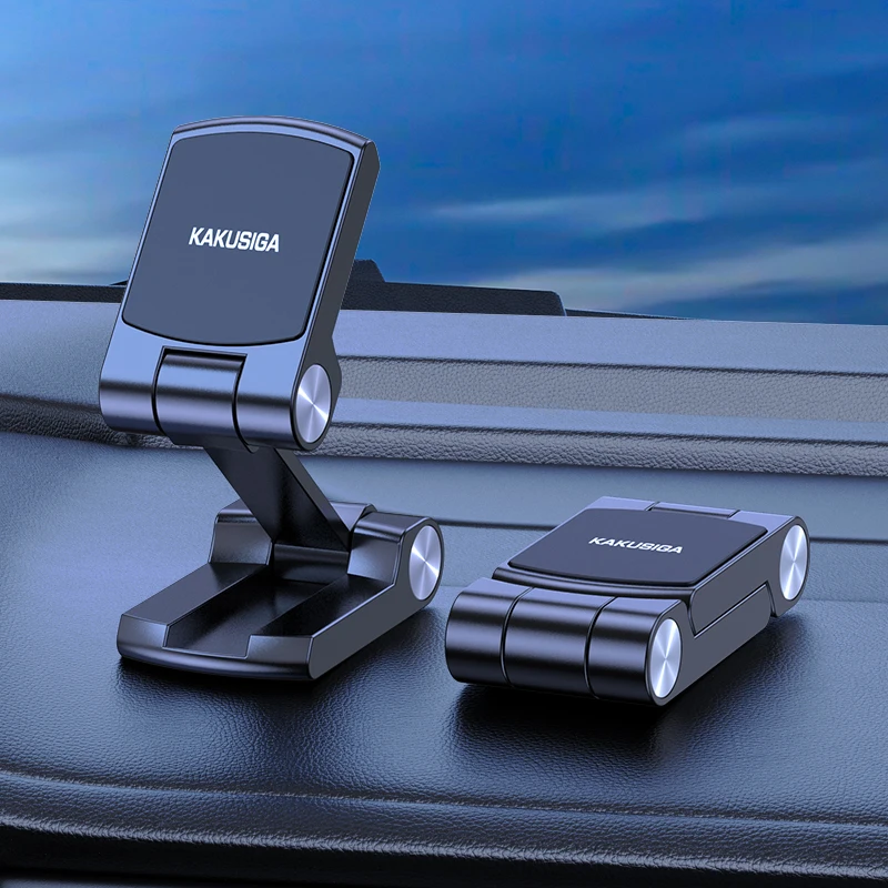 Foldable Cell Phone Holder in Car GPS Car Phone Support