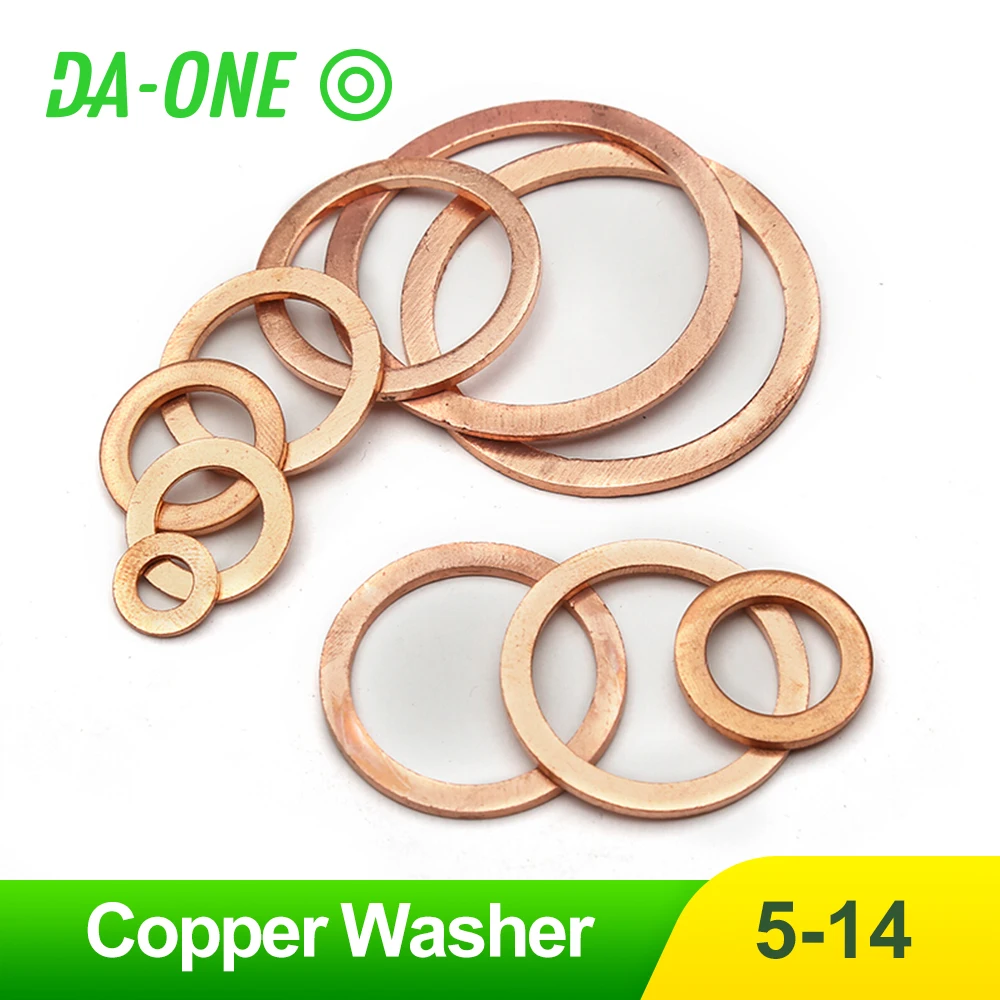 Copper Washers Fastener Copper Gasket Rings Copper Ring Spacer
