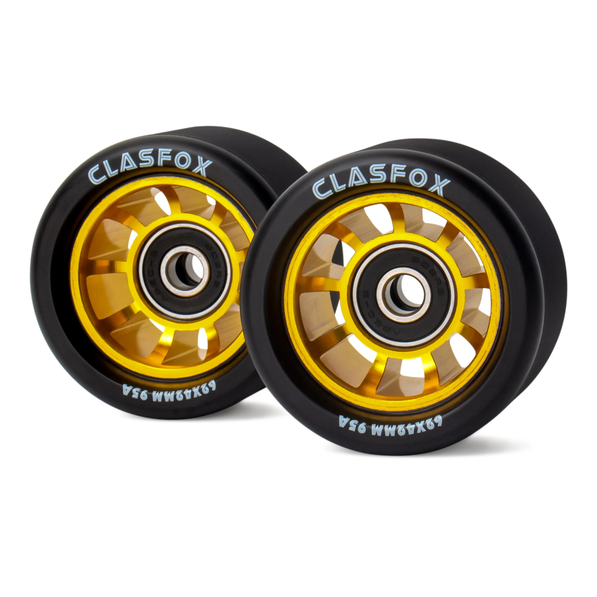 Quad Skate Wheels Aluminum Core 62*42MM 95A CLAS FOX