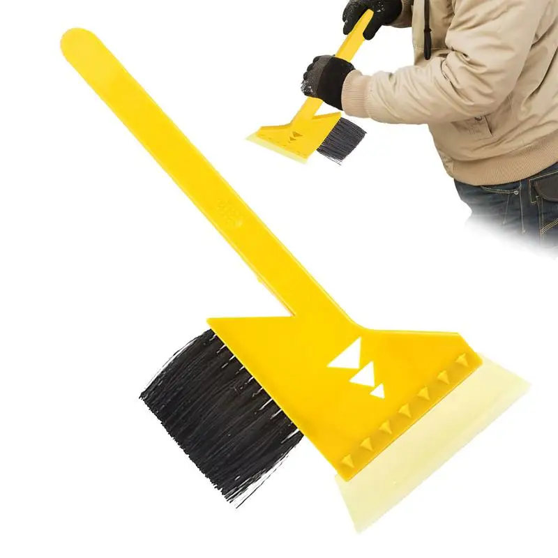 Snow Removal For Cars Glass Snow Scraper Ice And Frost Snow Removal Shovel Ice Snow Scraper Winter Snow Brush Tool for Vehicles great snow brush convenient lightweight frost snow removal brush scraper snow brush snow removal