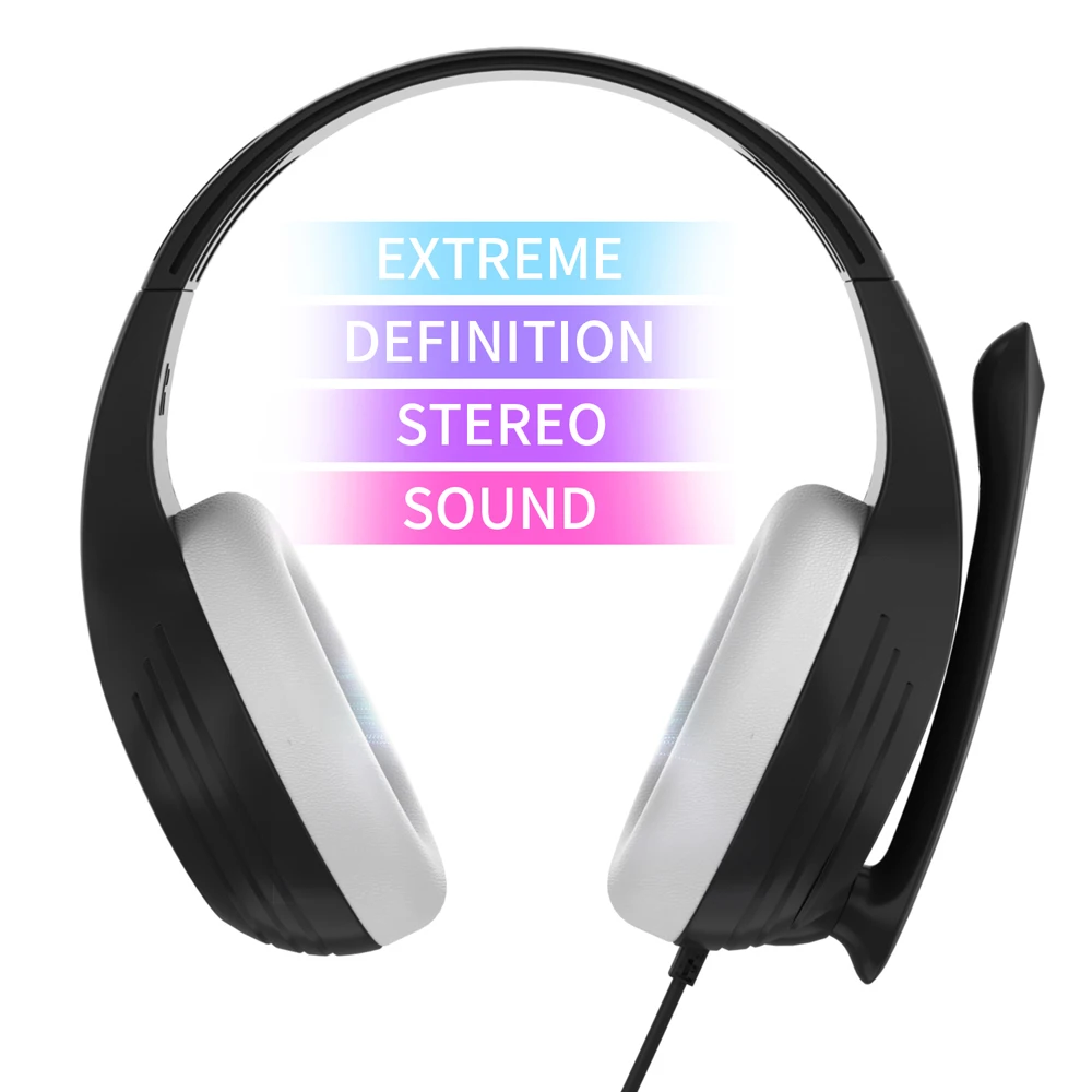 Wired Headphones for Music Noise Cancelling Mic 3.5MM Jack For PS4 PS Laptop XBOX
