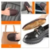 Shoe Gloves Shoe Care Brush Shoes Cleaner Soft Wool Plush Polished Gloves Wipe Shoes Handbag Brushes Leather Care 4