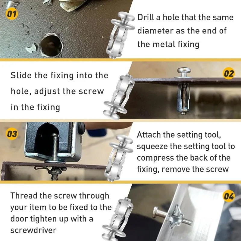 Petal Screw Jack Nut and Bolt Set Anchors Petal Expansion Plugs for Curtain Clamp Rivet Lock Bolt Board Wall Fasteners screw bolt nut set expansion plugs
