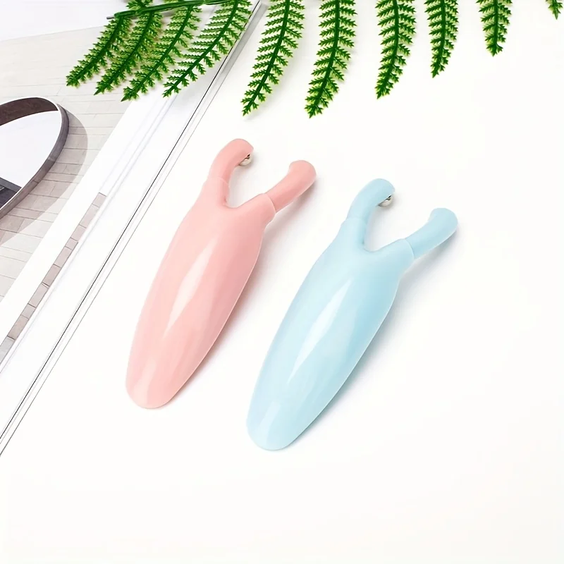 1pc Y-Shaped Nose Face Massager, Hypoallergenic Plastic Manual Lift Tool for Eye Neck Care, Home Travel Beauty Relaxation Gift