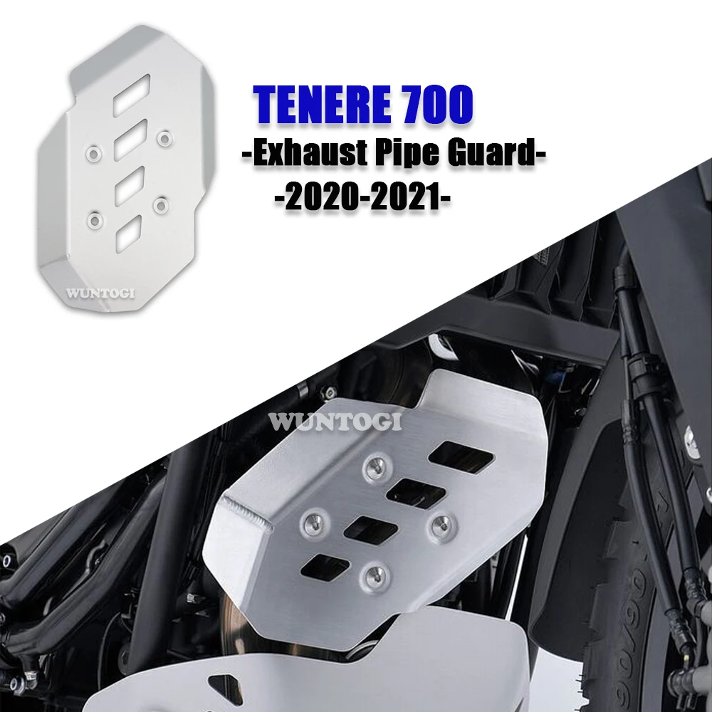 Per Yamaha Tenere 700 Accessori Moto Protezione Tubo Di Scarico T700 T7Silenziatore Di Scarico Tubo Protezione Scudo Termico 2020-2021