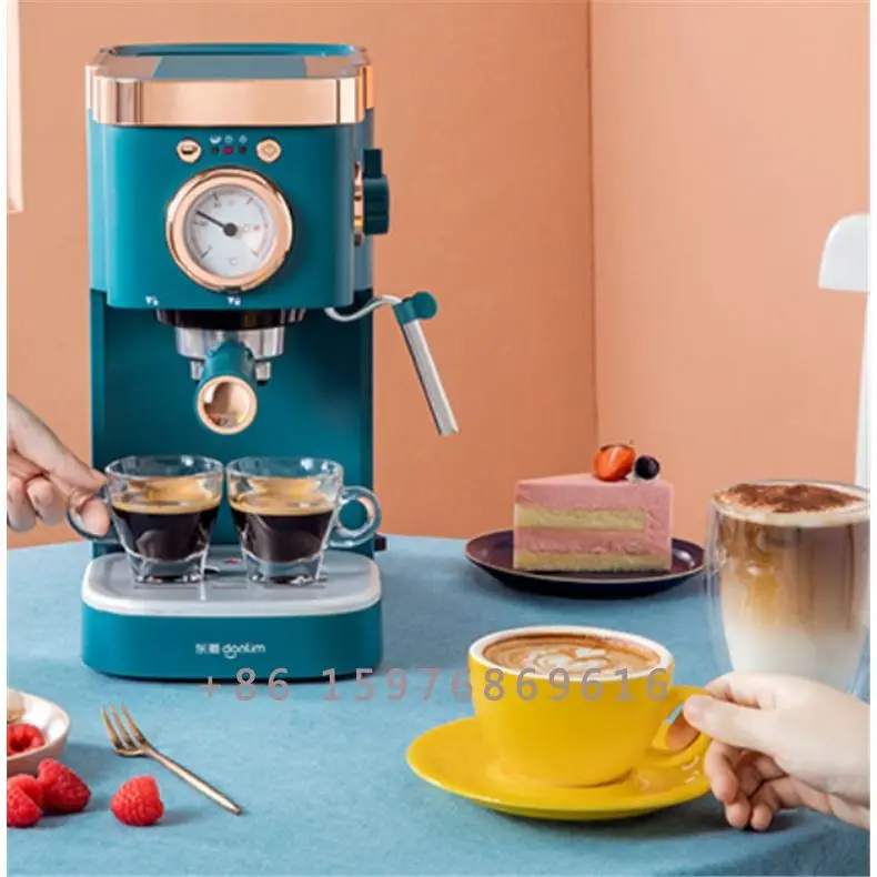 Hot Sales Small Family Italian Semi Automatic Steam Type Milk Foam Coffee Machine