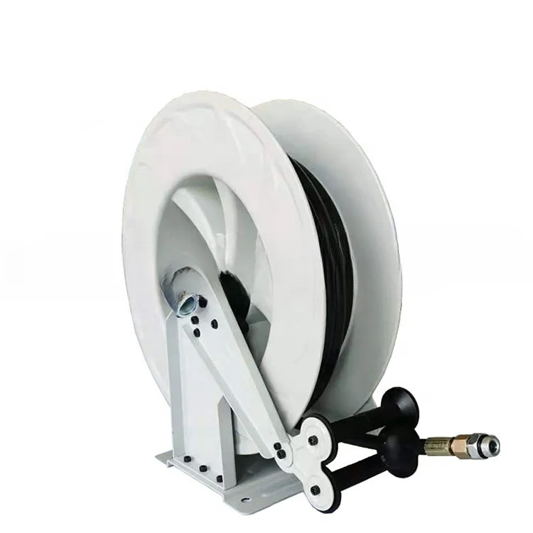 

Wall Mounted Industrial High Pressure Oil Heavy Duty Spring Rewind Hydraulic Automatic Retractable Air Hose Reel