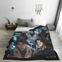 Girl Dinner Viktor Arcane Blanket Flannel Winter Movie Game Multi-function Ultra-Soft Throw Blankets for Bed Travel Quilt 2