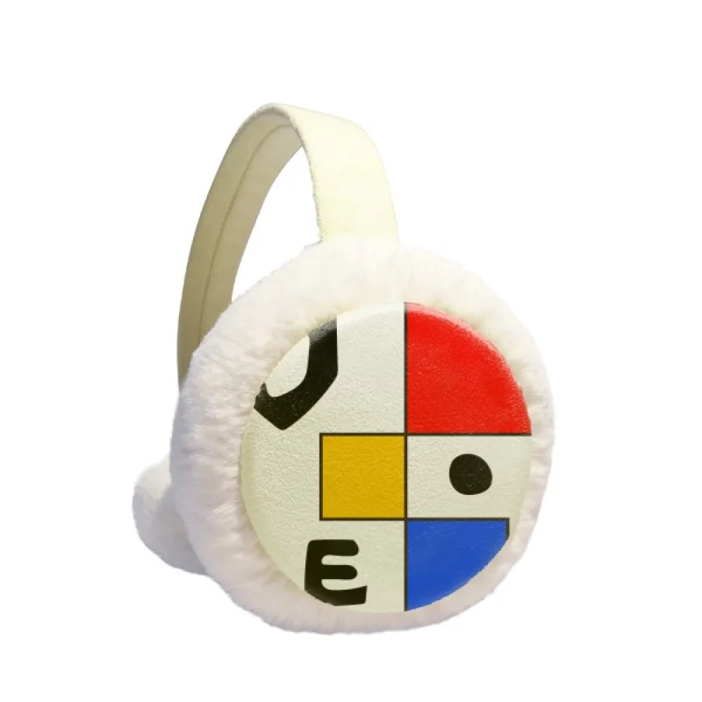 america-president-person-joe-colorful-square-ear-warmer-cable-knit-furry-fleece-earmuff-outdoor