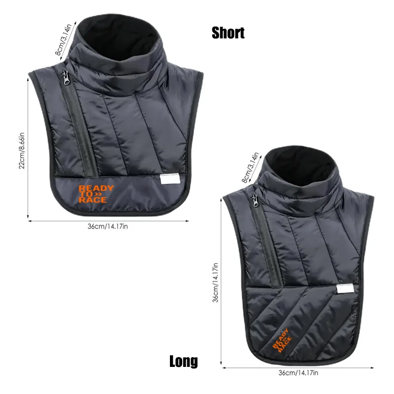Cotton knit neck gaiter windproof winter warm motorcycle