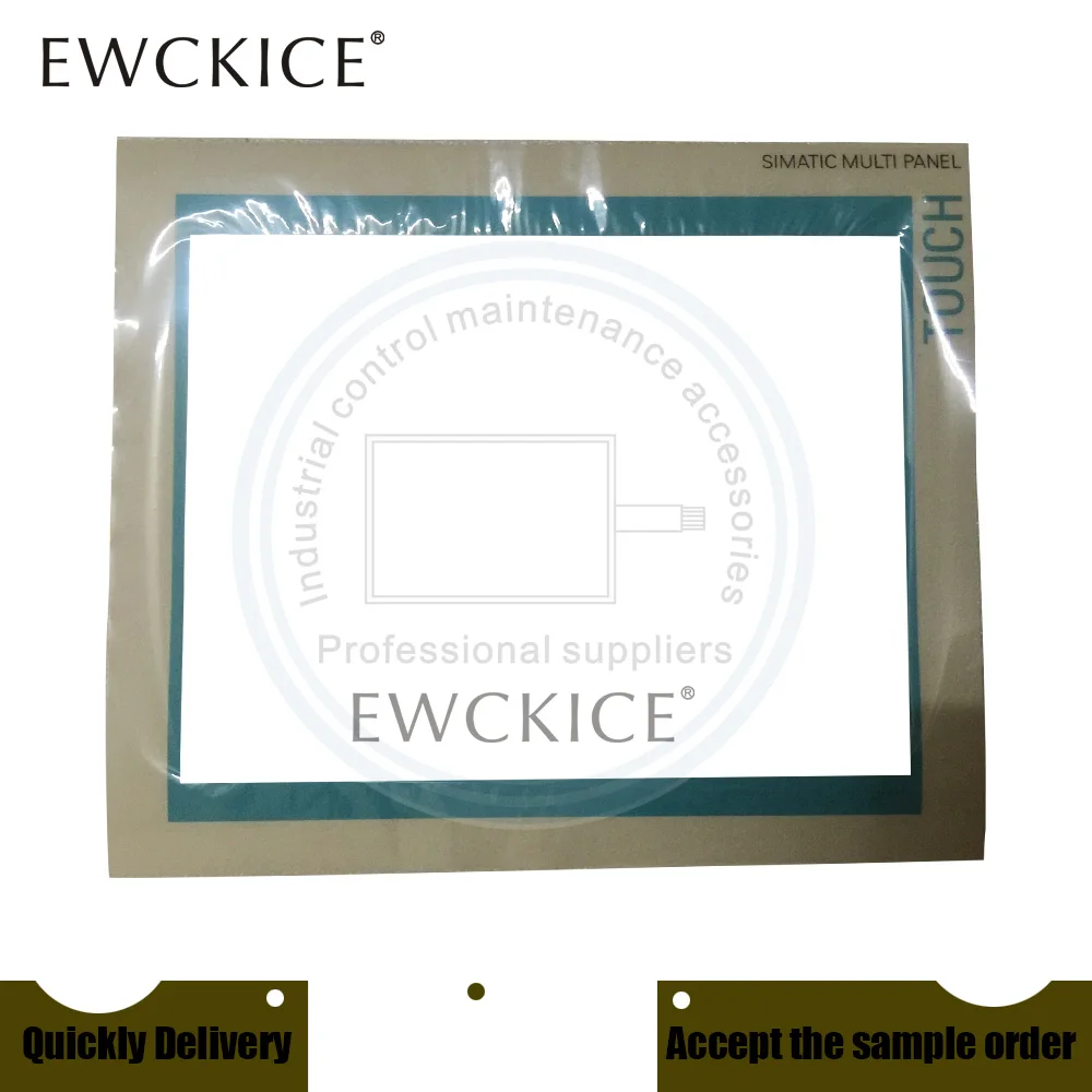 Painel do Tela Táctil e Filme Dianteiro da Etiqueta Lcd Mp370 12 Polegada Hmi Mp37012 6av65450da10-0ax0 Plc 6av6 545-0da10-0ax0 Novo - Imagem 5