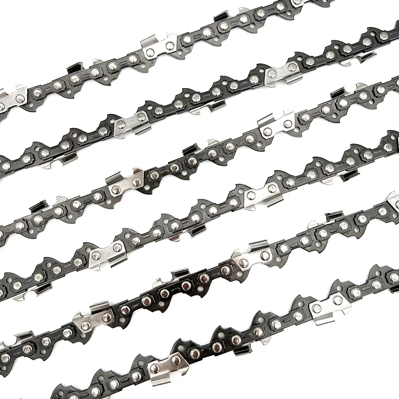 Semi Chisel Chain for Chainsaw 3/8" Little Pitch 1.3mm Gauge 50 52 55 56 57 59 Drive Link Is Available 2