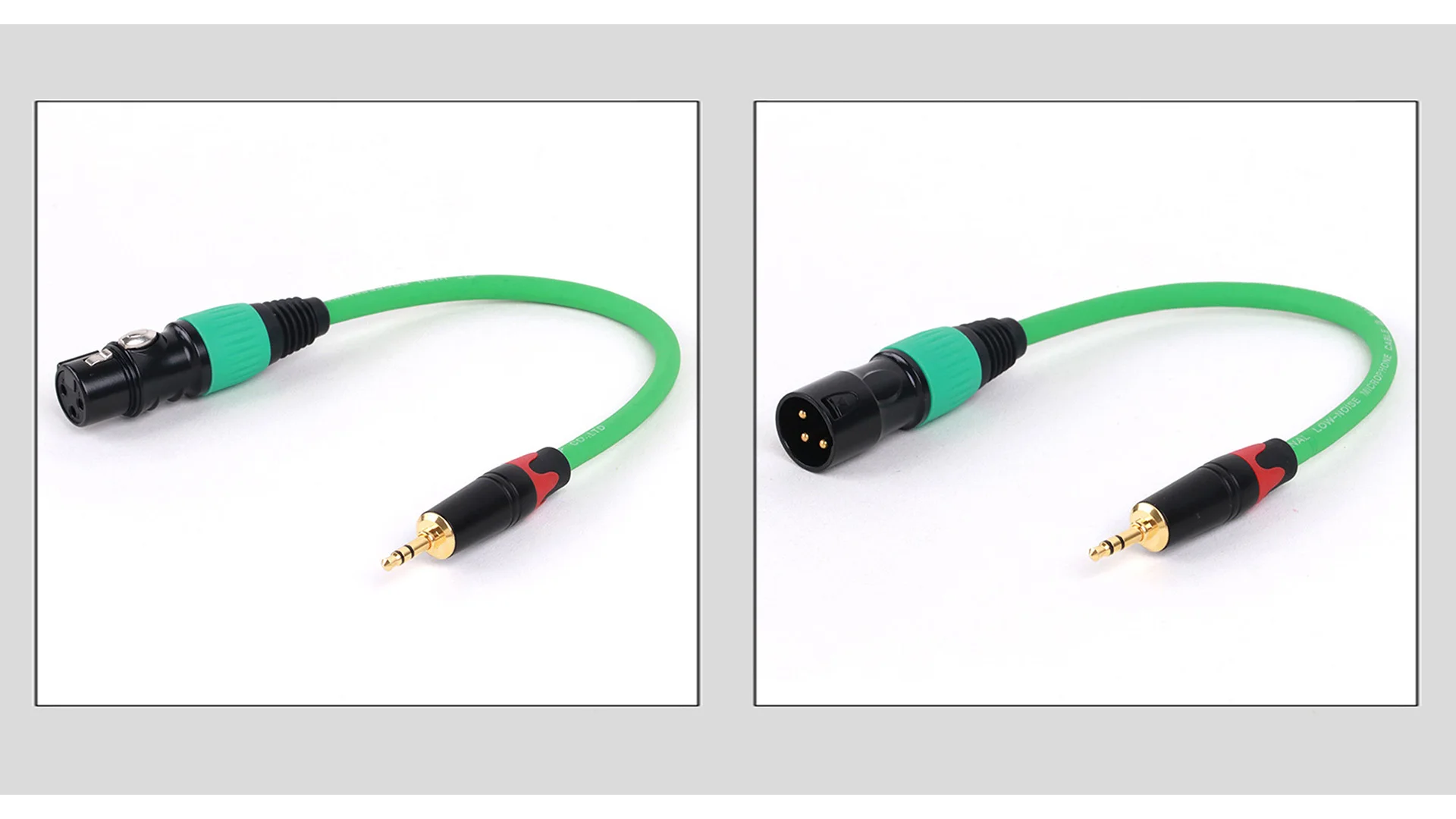 1 Stück buntes xlr männlich/weiblich 3-polig bis 3,5mm(1/8) Stereo-Trs-Stecker-Audio kabel für Mikrofon-Pa-System mischer usw. 0,3 M-25M – Detail 8