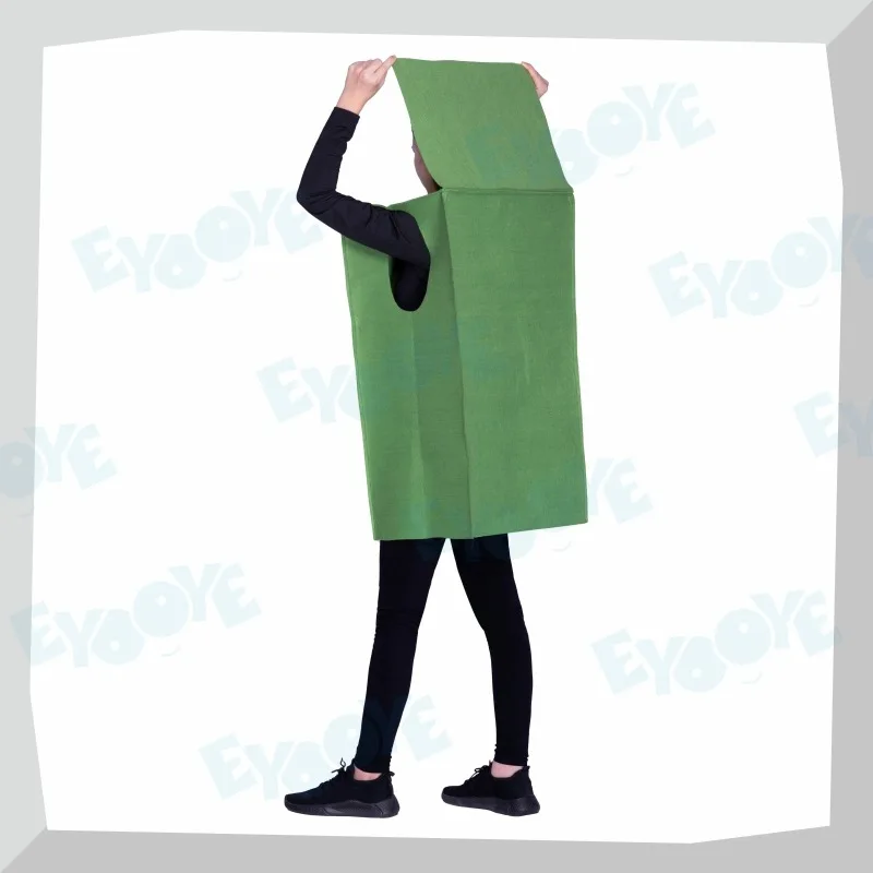 Parent-child Environmental Protection Garbage Bin Dolls Adult Models Fashion Show Garbage Classification Performance Costumes