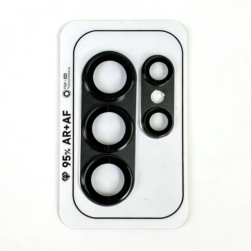 8K HD Full Cover Matte Camera Protector with Metal Frame - Premium Glass Accessory
