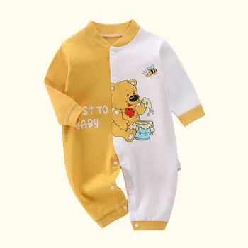 Baby Garment Jumpsuit Bodysuit Clothes Children Koala Newborn Softness Breathable Comfort Spring Clothings Cotoon One-Piece 1