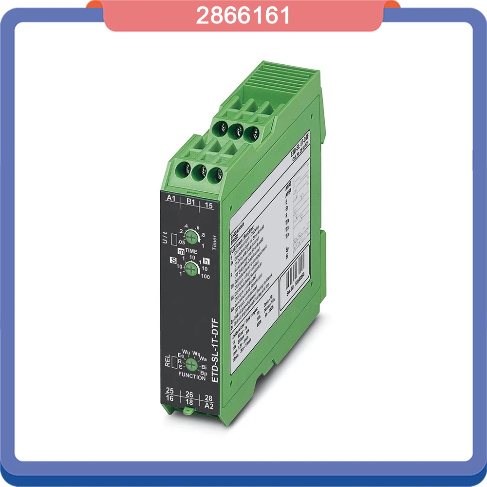 2866161 ETD-SL-1T-DTF For Phoenix Timer Relay 3 2866161 ETD-SL-1T-DTF For Phoenix Timer Relay