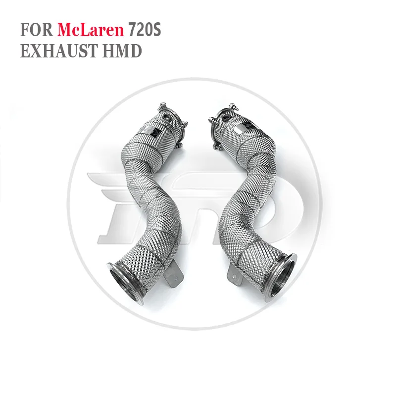 Downpipe for McLaren 720S With Heat Shield HMD Exhaust System Performance Quality certification