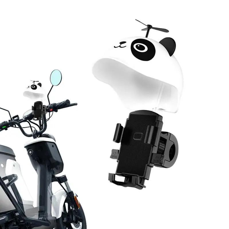 

Cycling Essentials Accessories Motorcycle Bike Phone Holder Shock Absorber Bracket With Sun Visor Anti-shake Mount Stand Cell