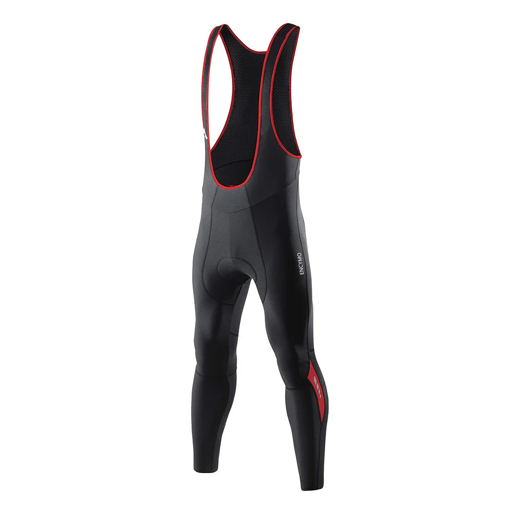 Cycling Bib Tights Winter Padded Leggings Compression Reflective