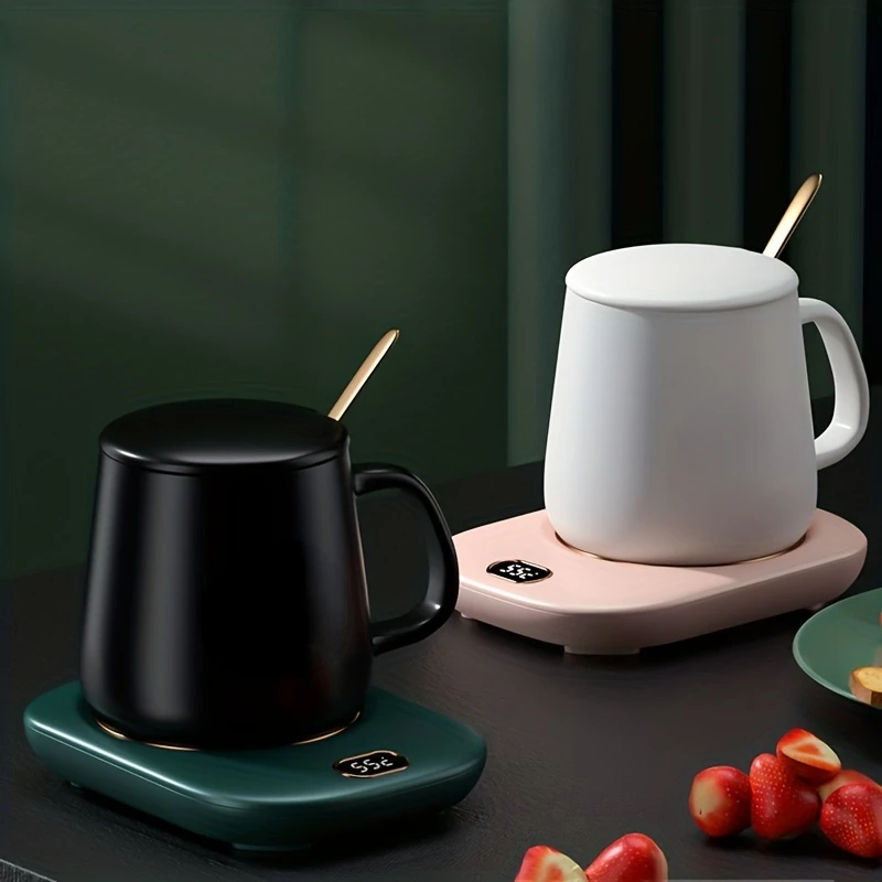 Smart Coffee Warmer-USB Heating Pad for Coffee, Hot Cocoa, Tea, Milk & More!