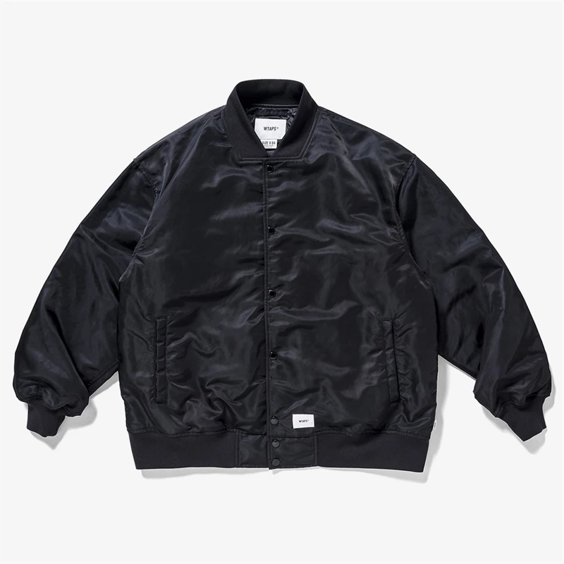 WTAPS 2023SS VARSITY JACKET TOON! BLACK XLサイズ ダブルタップス 