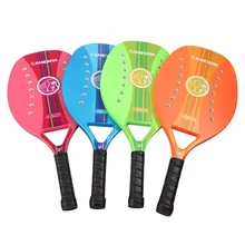 

CAMEWIN New Popular Beach Tennis Racket Carbon and Glass Fiber EVA Memory Foam Core Paddle Racquet With Protective Bag Cover