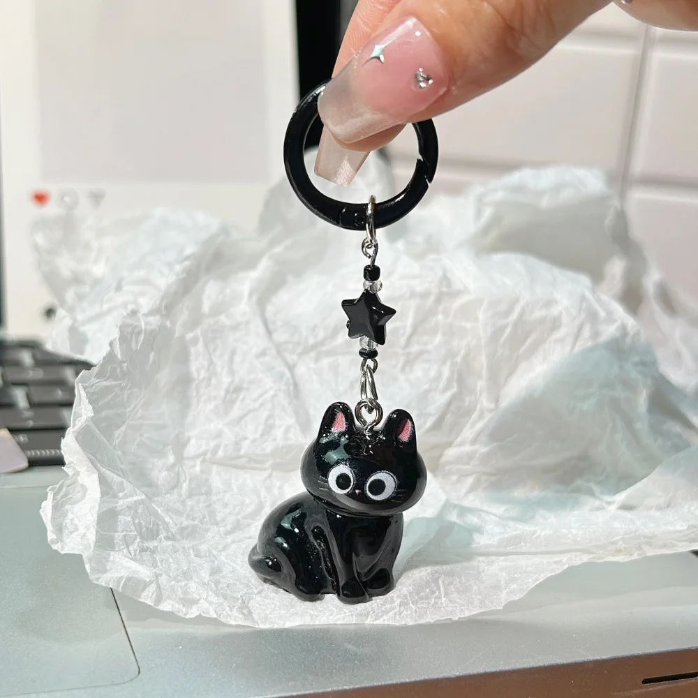 Cat Phone Charm, Kawaii Keychain, Y2k Charms, Cute Kitty Phone Charm For Airpods, Backpacks, Handbags, Lunch Bags, Keychains, Purses - View #6