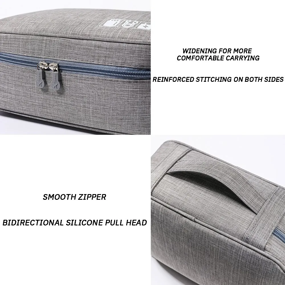 Travel Cable Storage Bag Portable WaterProof Digital Electronic Organizer USB Cable Headset Line Storage Bag USB Cable Organizer