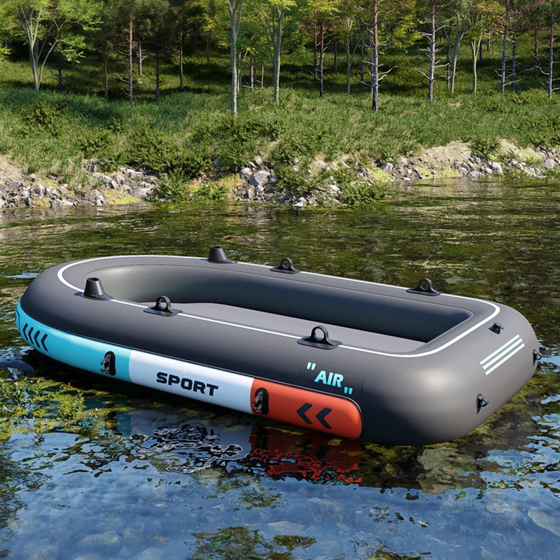 

Inflatable Kayak Canoe 1~2 Person Rowing Air Boat Fishing Boat Summer Rubber Boat Thickened Rafting Boat Inflatable Boat