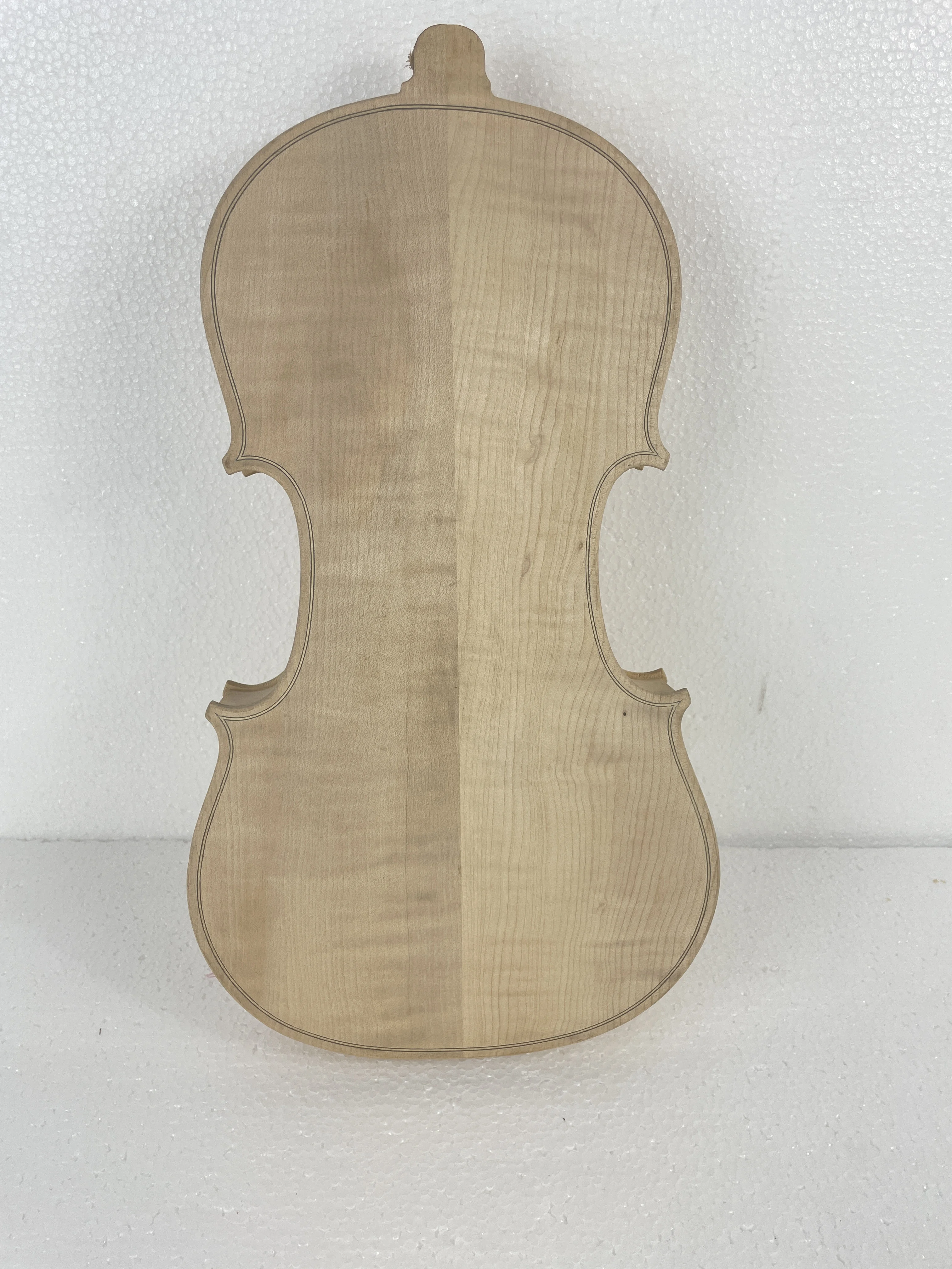 

Неокрашенная белая скрипка, готовая скрипка, готовое тело скрипки, 4/4, верхняя часть, из клена и пихты