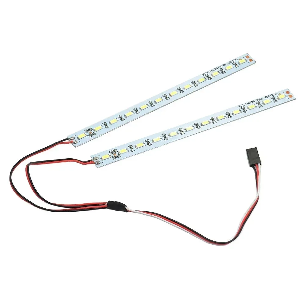 Châssis LED Aluminium Voiture RC Drift 1/10 1/8 - Feux Éblouissants