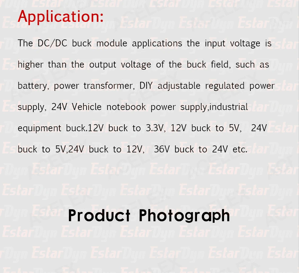 CC/CV 5A Lithium-Ladegerät-Platine XL4015, einstellbar 6–38 V bis 1,25–36 V DC, Step-Down-Stromversorgung, Buck-Modul – Detail 5