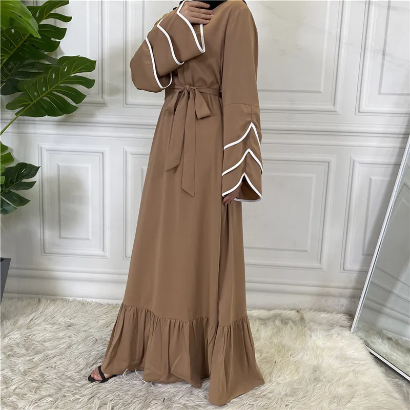 Women Abaya Kaftan Dubai Luxury Turkey Muslim's Dresses Long Islam Clothing African Kimono Arabic CloMorocco Caftan Fashion