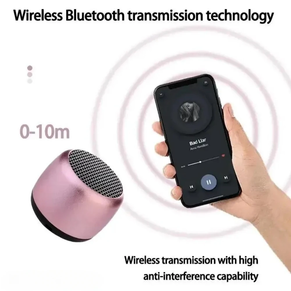 M1 Portable Bluetooth Speaker Music Stereo Surround Mini USB Outdoor Subwoofer Speaker Audio Player Microphone
