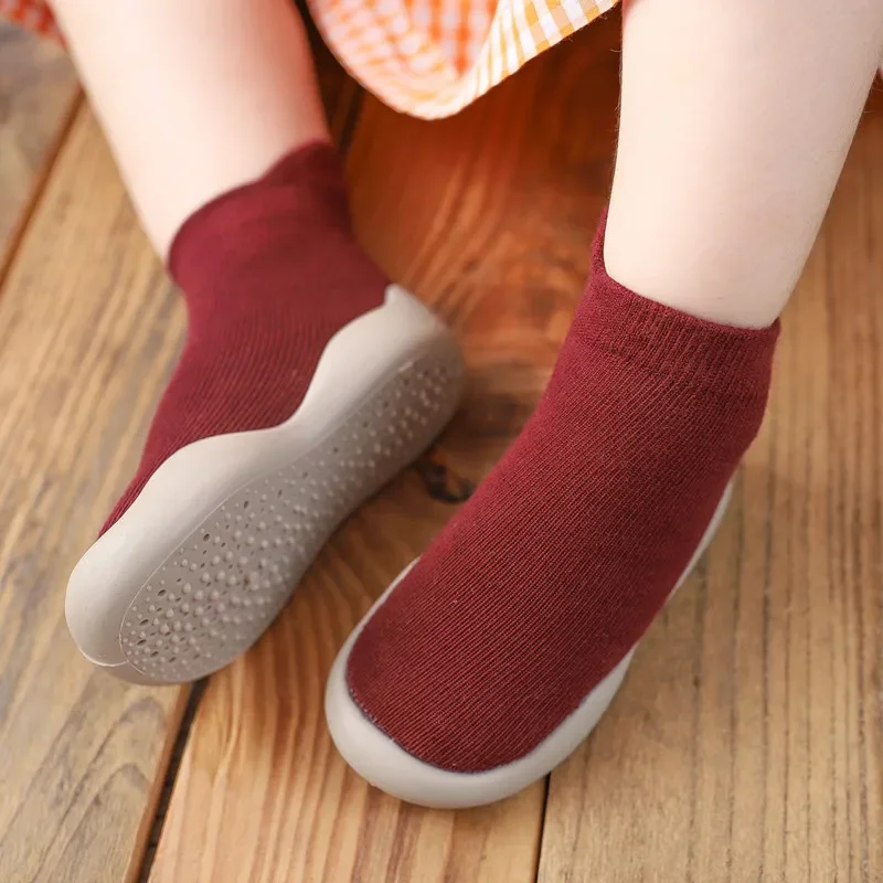Summer Fresh Watermelon New Toddler Shoes Soft-soled Baby Knitted Embroidered Baby Floor Socks and Shoes 4