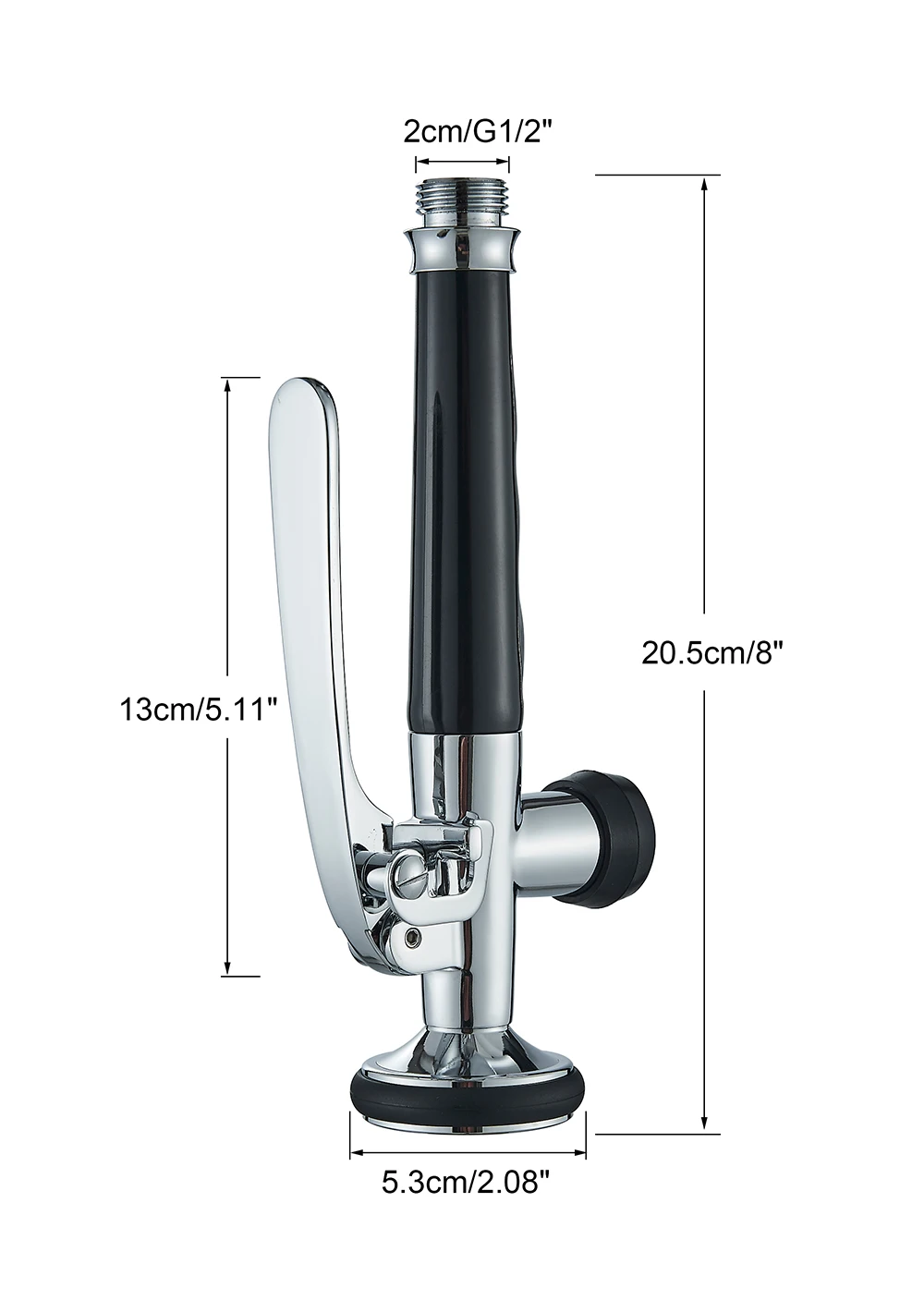 Chrome Kitchen Faucet Sprayer Head with Lock Commercial Kitchen Faucet Sprayer Head Brass Kitchen Sprayer Replacement Head