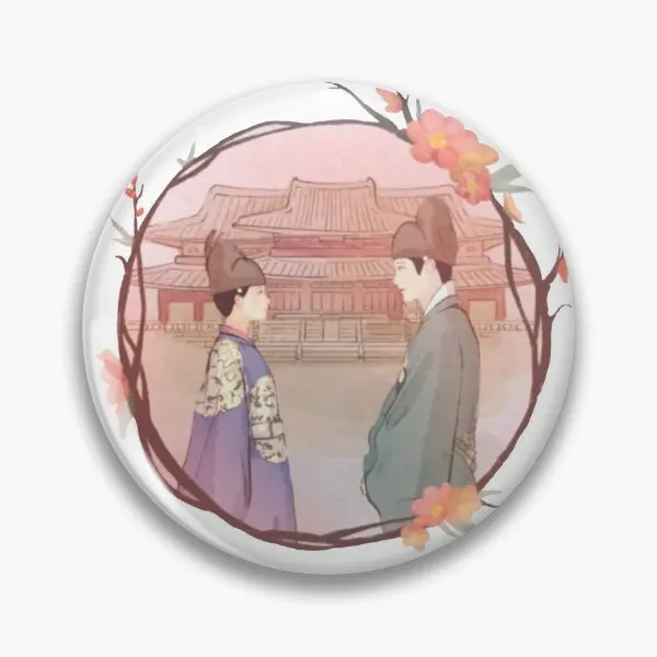 

The King Is Affection Couple Soft Button Pin Decor Fashion Cartoon Badge Clothes Brooch Collar Creative Funny Gift Metal Women