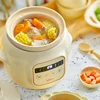 Bear 1L Slow Cooker Baby Complementary Food Machine 220V Mini Bird's Nest Stew Pot Baby Porridge Pot Dessert 4
