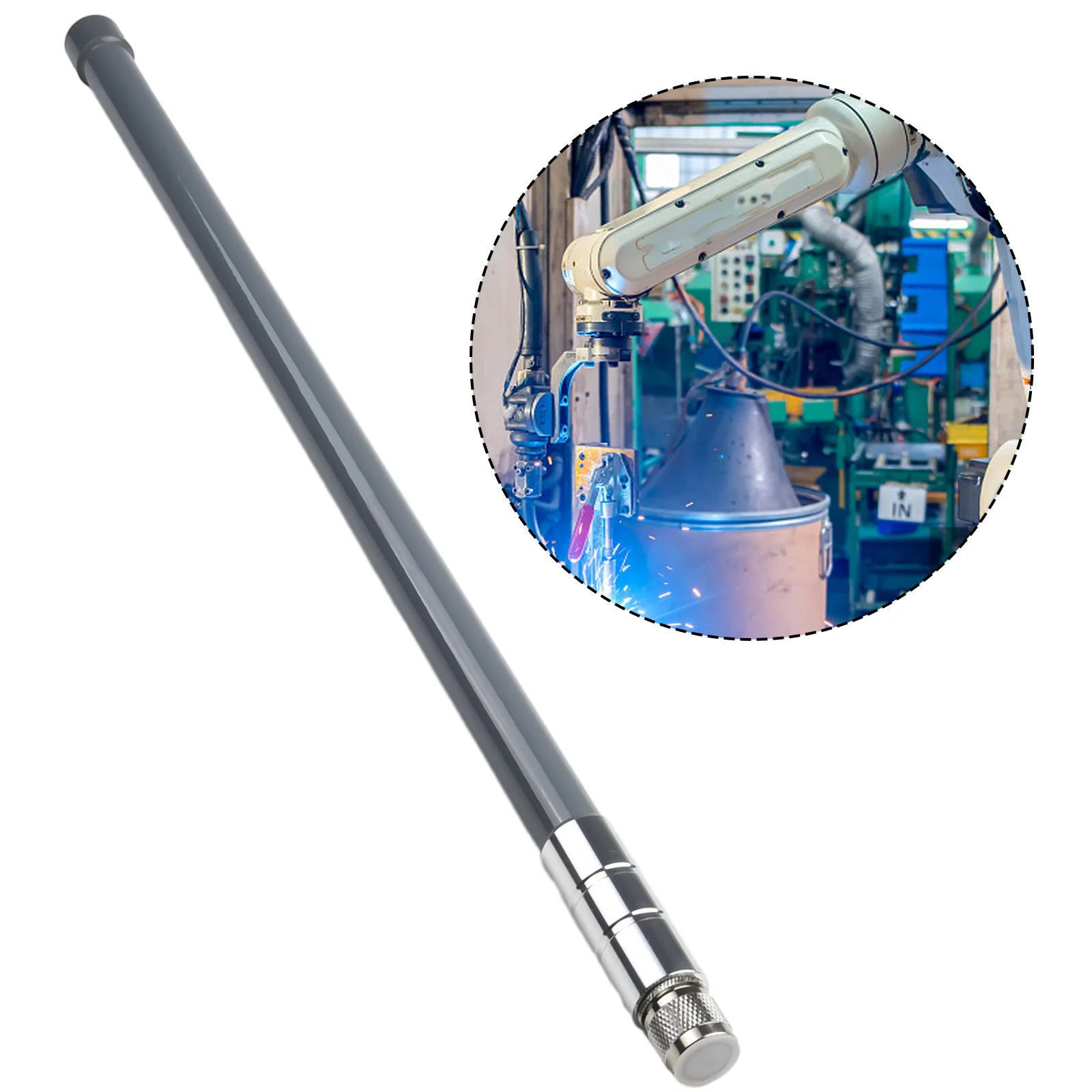 농업 환경 모니터링용 최적화된 튜닝 헬륨 유리 섬유 공중 안테나, STARF 12dBi, 868MHz, 915MHz, 1 개