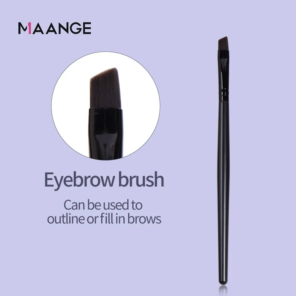 Maange 6 Piece/Set Eye Makeup Brushes Kit Professional Makeup Eyeshadow Eyeliner Brush Kit For Women Cosmetic Beauty Tools 4