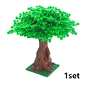 Emerald green leaves