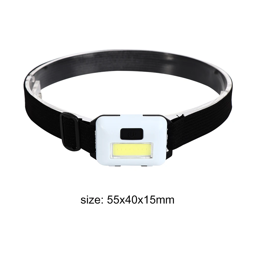 COB LED Waterproof Headlight 3 Modes 10W Outdoor Bike Cycling Camping Headlamp