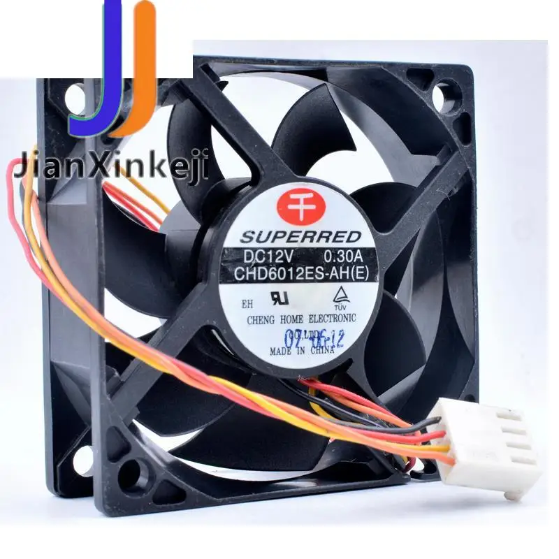 

Оригинальный проектор Qianhong CHD6012ES-AH 6 см 6020 дюймов 12 в А 4 линии 4-контактный Вентилятор охлаждения процессора компьютерного шасси