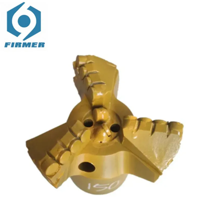 

150mm Three Wing Concave Composite Coreless Bit Mining Drilling Tool PDC Diamond Drill Bit Water Wells Grouting Holes